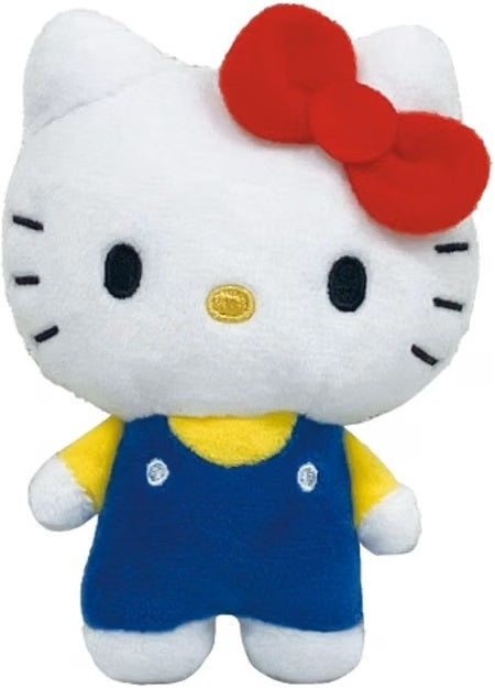 Take Hello Kitty with you wherever you go with the Sanrio Hello Kitty Play Charm from Bandai Namco Nui! This adorable plush accessory combines a collectible Hello Kitty plush with a convenient attachment designed for your smartphone.

Attach the Play Charm to your phone case and Hello Kitty becomes a cute companion that's always close at hand. The attachment can also be used as a phone stand, making it great for watching videos or displaying your phone hands-free.

The Hello Kitty plush can be removed from