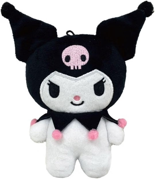 Bring Kuromi along wherever you go with the Sanrio Kuromi Play Charm from Bandai Namco Nui! This adorable plush accessory combines a collectible Kuromi plush with a convenient attachment designed for your smartphone.

Attach the Play Charm to your phone case and Kuromi becomes a cute companion that's always close at hand. The attachment can also function as a phone stand, with the plush able to rotate to accommodate vertical or horizontal viewing.

The Kuromi plush can be removed from the attachment for pho