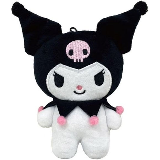 Bring Kuromi along wherever you go with the Sanrio Kuromi Play Charm from Bandai Namco Nui! This adorable plush accessory combines a collectible Kuromi plush with a convenient attachment designed for your smartphone.

Attach the Play Charm to your phone case and Kuromi becomes a cute companion that's always close at hand. The attachment can also function as a phone stand, with the plush able to rotate to accommodate vertical or horizontal viewing.

The Kuromi plush can be removed from the attachment for pho