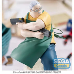 SEGA Luminasta Sakamoto Days Taro Sakamoto Gerente de Tienda Ver. Figura de 20 cm