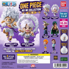 Set sail for your next adventure with the One Piece no Mi Figure Collection Vol. 24! This exciting installment in Bandai's popular capsule figure series brings together fan-favorite characters from the world of One Piece in beautifully detailed mini figure form. Featuring dynamic poses, vibrant colors, and impressive sculpting, each figure captures the unique personality and style of its character.

Perfect for collectors, anime fans, and One Piece enthusiasts, these compact figures are ideal for display on