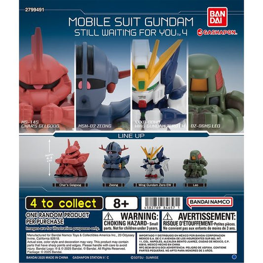 From Bandai’s popular “Machiboke” series comes a charming Mobile Suit Gundam lineup featuring your favorite mobile suits in adorable “waiting” poses. Each figure captures a quiet, patient moment—like they’re standing by for deployment—adding a fun and unique twist to classic Gundam designs.

These compact, chibi-style figures are perfect for display on desks, shelves, or alongside other collectibles. Their small size and expressive poses make them especially appealing for both Gundam fans and casual collect