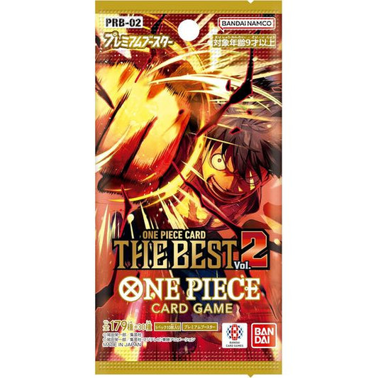 One Piece TCG Japanese The Best Vol.2 PRB-02 Booster box (10 packs)