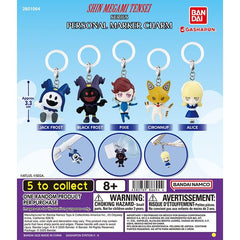 Shin Megami Tensei Personal Marker Charm Gashapon – 1 Random

Carry your favorite demon or character from the legendary Shin Megami Tensei series wherever you go with these officially licensed Personal Marker Charms from Bandai Gashapon! Each miniature charm features a beloved character in a cute chibi style and includes a flexible silicone loop, making it easy to attach to water bottles, umbrellas, bags, keychains, zipper pulls, and more.

Designed to help personalize and identify your everyday items, thes