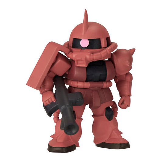Bandai Gashapon Mobile Suit Gundam Zaku Let's Get In Line Gacha Figure - 1 Random