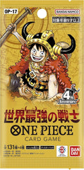 One Piece TCG Japanese The World's Strongest Warrior OP-17 Booster box (24 packs)