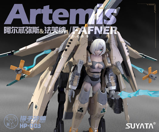 Suyata HP-003 The Hunter's Poem Artemis & Fafner 1/12 Scale Model Kit