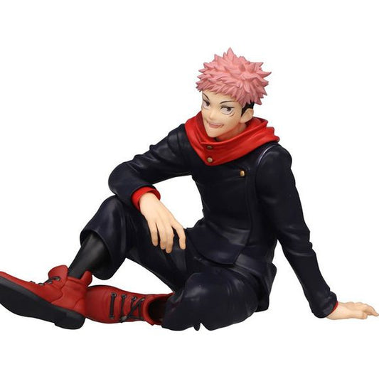 From the hit anime series Jujutsu Kaisen come a Noodle Stopper Figure of Itadori Yuji! This figure sits just over 3 inches tall. Approximately 3.15 inches (8cm) tall.