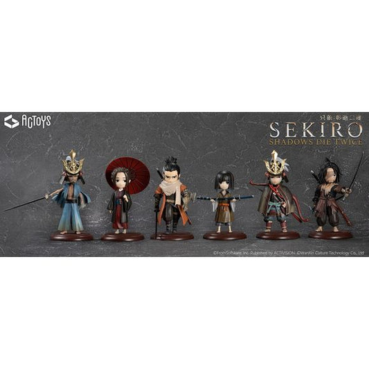 Emontoys Sekiro Shadow Die Twice Deformed Trading Figures Full Complete Set of 6 | Galactic Toys & Collectibles