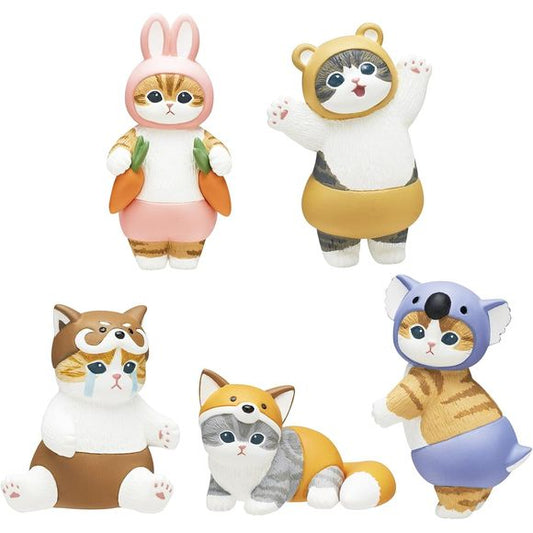 Mofusand’s endlessly lovable cats slip into cozy “Meow Pants” costumes in this playful blind box series. Each mini figure features a chubby-cheeked kitty dressed in animal-inspired pants, striking a relaxed, sitting pose that highlights Mofusand’s signature charm. The result is a collection that feels warm, whimsical, and perfectly suited for small-space displays—easy to place, hard to resist. A delightful choice for retailers looking to add lighthearted Japanese pop culture flair that keeps customers smili