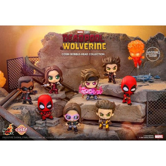 Hot Toys CBX248 Cosbi Marvel Deadpool & Wolverine Collection Figure Mystery Blind Box