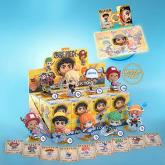Set sail with the Straw Hat crew in adorable chibi form with the Netflix One Piece Cosbi Collection from Hot Toys! Inspired by the hit live-action Netflix adaptation of One Piece, this collectible blind box series brings fan-favorite characters to life with the signature Cosbi stylized design and expressive details.

The lineup includes Luffy, Zoro, Nami, Sanji, Usopp, Koby, Buggy, and Chopper, each posed dynamically with themed bases and vibrant character styling inspired by the live-action series. Every f