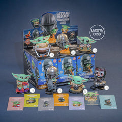 In this Star Wars collection, Grogu is first spotted chilling with his new favorite snack — the outer space popcorn — then taking a spin breaking in his hover pram to prepare for the next battle. Never far from action, he’s armed up with new gear and is ready for the “Good Shot, Baby” moment. His tiny ally, the Anzellan Droidsmith, stays aboard the Anzellan Spaceship to tackle any technical problems and share tender snuggles between fixes. When it’s time for the deadliest adventure, the galactic trouble-fix