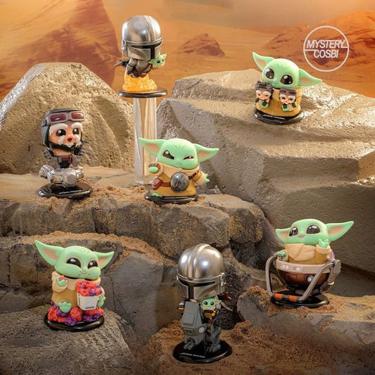 Hot Toys CBX348 Cosbi Star Wars Mandalorian and Grogu Collection Figure Blind Box