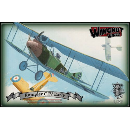 Wingnut Wings 32023 Rumpler C.IV Early 1/32 Scale Plastic Model Kit | Galactic Toys & Collectibles