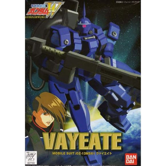 Bandai Hobby Gundam WF-07 Gundam Wing Vayeate 1/144 Model Kit Model kit parts and assembly instructions. Vintage Gundam Kit.