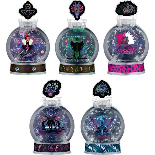 Introducing a cool water dome of villains!
Collect all 5 types: Maleficent, Hades, Cruella, Queen, & Ursula

Please note: All orders are random! We cannot guarantee a certain figure or "set".