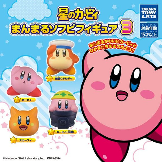 4 types in total

・Kirby
・Crew Waddle Dee
・Scarfy
・Kirby Cannon Display