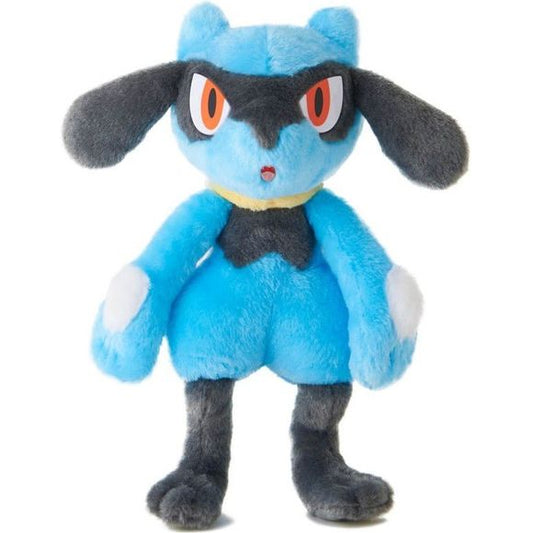 From Takara Tomy comes a Pokémon Riolu Plush!  Approximate size: 28cm (11") x 17.5cm (6.88") x 17.5cm (6.88").