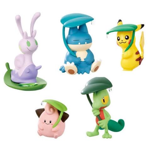 Takara Tomy ARTS Pokemon Taking Shelter From Rain Gacha Capsule Figure -1 Random