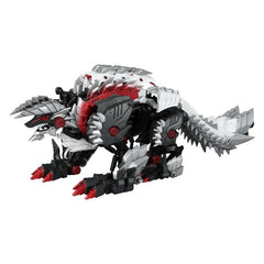 PRE-ORDER: Expected to ship in March 2027.

In a dream collaboration between "Monster Hunter" and "Zoids," this "Synergenex" set captures a world where hunters team up with Zoids, equipped with weapons and sporting markings that mimic the monsters, to hunt down their prey!

This is a Zoid with a completely new sculpted skeleton and armor, modeled after the Stygian Zinogre from "Monster Hunter"! Assemble the individual parts to activate motorized action! A new motorized gimmick recreates the monster's signat