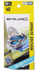 Add a special limited-edition release to your Beyblade X collection with the BX-00 Dran Sword 3-60F Version 2.0 from Takara Tomy! Released as a B4 Limited item, this updated Dran Sword features a striking silver, clear and blue color scheme that gives the iconic attack-type Beyblade a distinctive collectible appearance.

Dran Sword comes equipped with the 3-60 Ratchet and F (Flat) Bit, a fast and aggressive combination designed to take advantage of the Beyblade X Xtreme Line for hard-hitting attacks and hig
