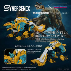 (PRE-ORDER: February 2027) Takara Tomy Synergenex Zoids x Monster Hunter Wild Liger Zinogre Model Kit