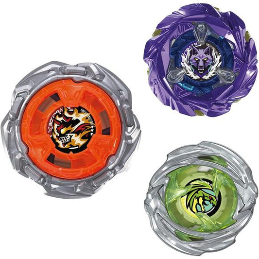 Takara Tomy Japanese Beyblade X UX-21 HellsNether Deck Set (3 Beys)