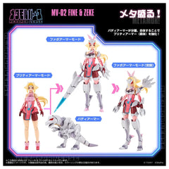 (PRE-ORDER: JUL 2027) Takara Tomy Zoids METAMOR VERSE MV-02 Fine & Zeke 1/10 Model Kit