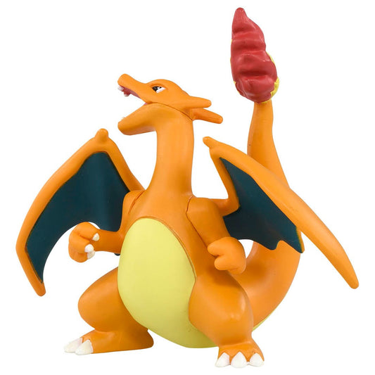 From the MonColle series comes this new vinyl figure of Charizard! This awesome vinyl figure series is a perfect way to display a collection of Pokemon. With a screen-accurate design and color-palette, this awesome figure is perfect for fans of this Pokemon. Collect a wide variety and display your dream Pokemon collection!