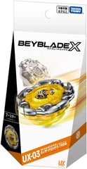 Takara Tomy Beyblade X UX-03 Wizard Rod 5-70DB Booster

Build for endurance with Wizard Rod 5-70DB, a Stamina-focused Beyblade from Takara Tomy’s Beyblade X Unique Line (UX).

UX-03 Wizard Rod 5-70DB is designed to maximize rotational stamina. Its large-diameter Blade places a significant amount of metal toward the outer edge, helping generate strong centrifugal force and maintain spin throughout longer battles. The DB Bit features a ball-shaped tip with a disc-style weight, further emphasizing stability an