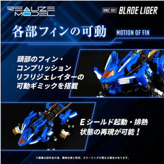 (PRE-ORDER: JUL 2027) Takara Tomy Zoids Realize Model RMZ-001 Blade Liger 1/100 Model Kit (Rerun)