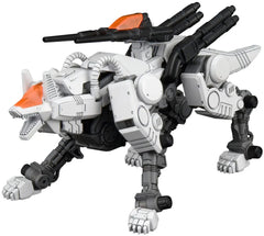 <p><strong>PRE-ORDER: Expected to ship in July 2027.</strong></p>
<p>From <em>Zoids</em> comes the return of the Command Wolf as part of Takara Tomy's Realize Model series!</p>
<p>This 1/100 scale action plastic model kit recreates the wolf-type Zoid with a focus on articulation, ease of assembly, and collectability. The poseable design allows the Command Wolf to recreate dynamic attack scenes, including forward-reaching front-leg poses with its strike claws extended.</p>
<p><strong>Product Features:</stron
