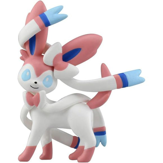 Sylveon gets a Moncolle release in MS size!

Moncolle is a series of high quality figures that fully reproduce the appearance of Pokemon. From the top of the head to the back, side, and all the way to the soles of the feet, Reshiram has been faithfully reproduced in detail.

[Size]: About 10cm tall