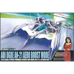 Aoshima Cyber Formula Aoi Ogre Aero Boost Mode 1/24 Scale Vehicle Model Kit | Galactic Toys & Collectibles