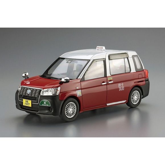 Aoshima Toyota (2018) NTP10R Hong Kong Comfort Hybrid Taxi 1/24 Scale Model Kit | Galactic Toys & Collectibles