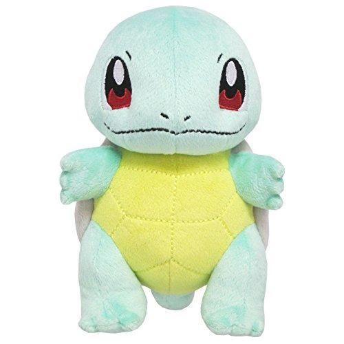Sanei Pokemon All Star Collection PP19 Squirtle 6-inch Stuffed Plush | Galactic Toys & Collectibles