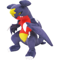 From Pokemon "All Star Collection" series 9 comes a cute little plush of Garchomp! He measures about 21cm tall and 14cm wide.