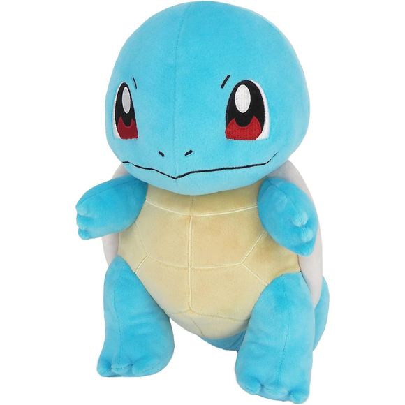 From Pokemon "All Star Collection" series 9 comes a cute medium-size plush of Squirtle! Approximate size: W 6.3 x D 7.5 x H 10.6 inches (16 x 19 x 27 cm).