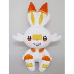 Sanei Pokemon Sword &Shield All Star Collection Scorbunny 6-inch Stuffed Plush | Galactic Toys & Collectibles