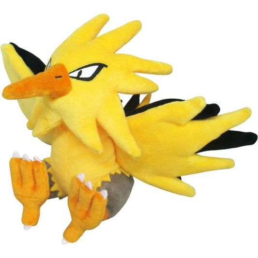 Sanei Pokemon All Star Collection PP189 Zapdos 8-inch Stuffed Plush | Galactic Toys & Collectibles