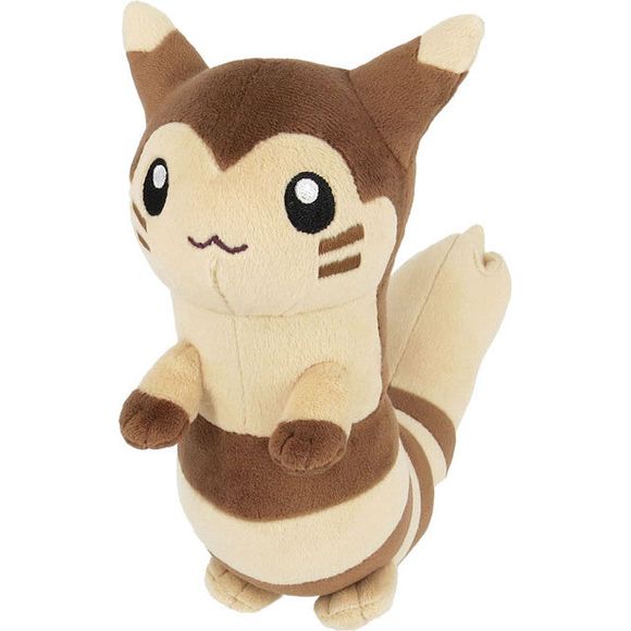 Sanei Pokemon All Star Collection Furret 8-inch Stuffed Plush | Galactic Toys & Collectibles