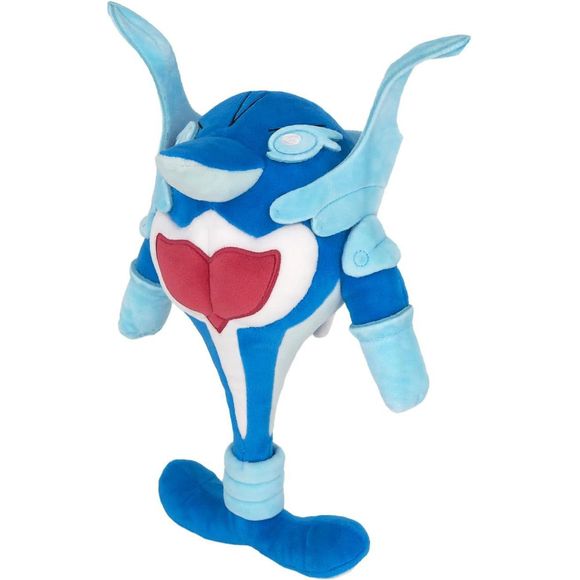 From Pokemon "All Star Collection" comes a cool plush of Palafin in his Hero Form! He measures about 12 inches tall.