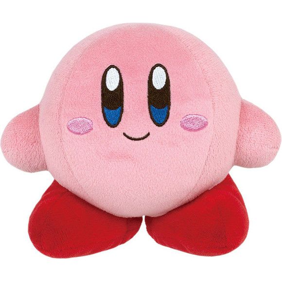 The "All Star Collection" of "Kirby" plushes presents our favorite round pink hero! These cuddly stuffed toys are the perfect addition to your collection -- place your order today!

Approximate Size: 5.5" x 5.3" x 4.3" (14cm x 13cm x 11cm)