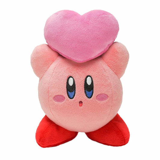 The "All Star Collection" of "Kirby" plushes presents our favorite round pink hero in some of his most famous forms! These cuddly stuffed toys are the perfect addition to your collection -- place your order today!

Approximate Size: 5.5" x 5.3" x 4.3" (14cm x 13cm x 11cm)