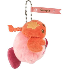 Sanei Horoscope Collection Kirby Mascot Scorpio 4-inch Mini Plush Keychain