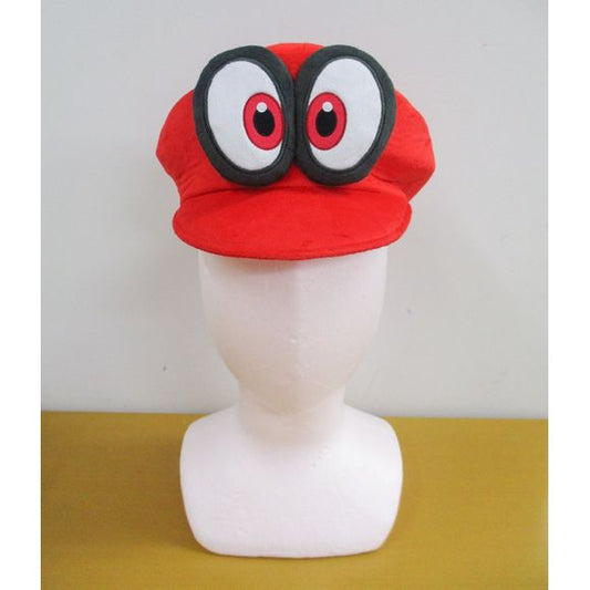 Sanei Super Mario Odyssey Mario's Hat Cappy Replica 10.6-inch Plush Toy | Galactic Toys & Collectibles