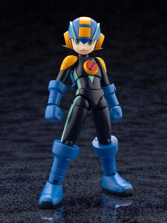 "Jack in!! MegaMan.EXE, transmit!"

Mega Man Battle Network earned its popularity with its new world and unique game system, which set it apart from past Mega Man series and continues to have passionate fans today. From Mega Man Battle Network, MegaMan.EXE, the protagonist and Lan Hikari’s NetNavi, joins Kotobukiya’s plastic model kit lineup! This model fully utilizes the technology cultivated in the existing Mega Man X plastic model series to create intricate individual parts. The employment of CAD engin