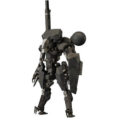 Kotobukiya's amazingly detailed model kit of the black version of the Metal Gear Sahelanthropus bipedal tank seen in "Episode 50 [EXTREME] Sahelanthropus" from "Metal Gear Solid V: The Phantom Pain" is back! It's molded in color so painting isn't required (although, as with just about any model kit, painting it will help it look its absolute best), and it snaps together so glue isn't required either. It comes with its archaeal blade, archaeal grenade, special shield, and a base. It can transform between its
