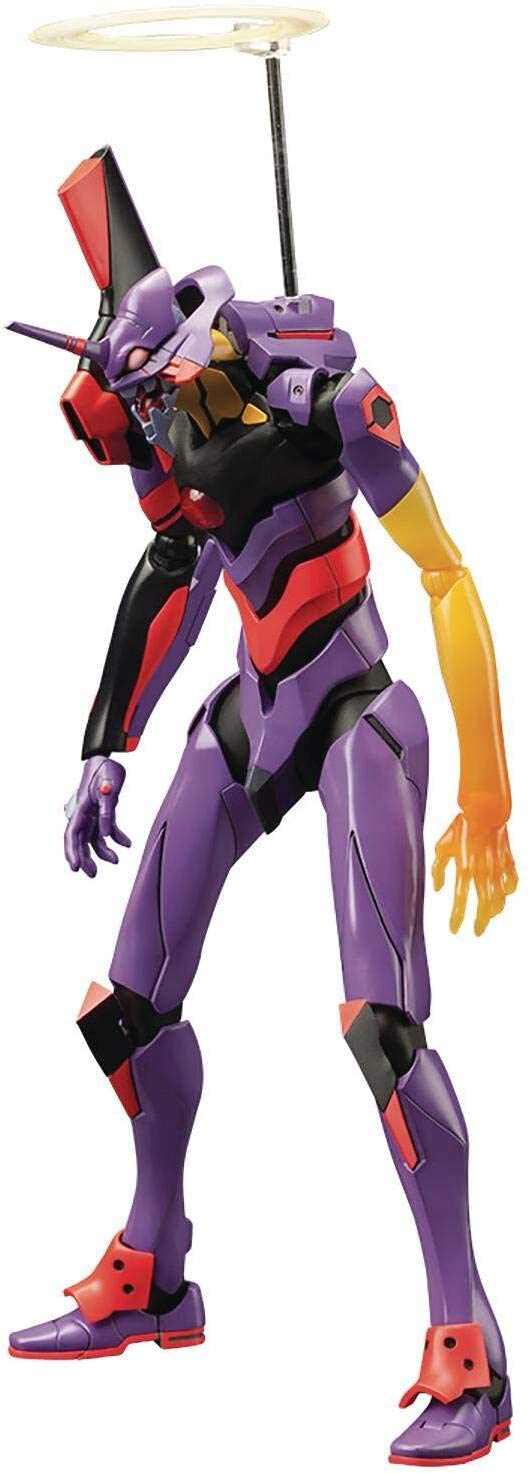Kotobukiya returns to the ever-popular Evangelion series for their next plastic model kit with the Evangelion Test Type-01. The Test Type-01 consists of 330 pieces and features 60 points of articulation to allow for creation of your own custom poses. Standing 8.3 inches tall in 1/400 scale, this plastic model kit makes a great addition to any display.  Assembly required.